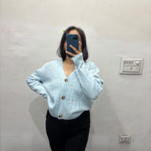 Knitted Cardigan Top