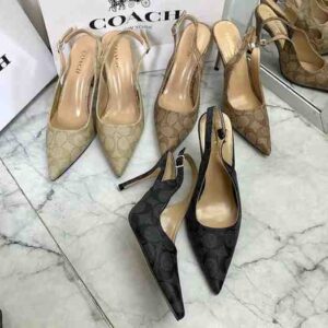 Sling back Imported heels