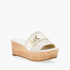 Platform slides with metal buckle